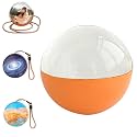 2.7inch Videos And Photo Player Ball with Digital Display,2025 New Crystal Ball Video Player,Video Sphere,3D Stereoscopic Visual Effect,for Recording Beautiful Moments and Preserving Mem(Color:Orange)