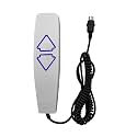2 Button 5 Pin Remote with USB A C Ports and Backlight for Power Recliner