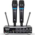 2 Channel Rechargeable Wireless Microphone System (MU-898)