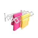 2 Feet Stainless Steel Cloth Drying Stand | Wall-Mounted & Foldable Laundry Dryer Rack | 7 Pipes, 24 Inches | Space-Saving, Heavy-Duty & Rust-Resistant- Durable
