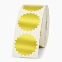 2 Inch Gold Foil Embossing Stickers 500Pcs Envelope Seal Labels