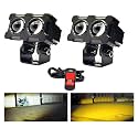 2 LED Lens Fog Flashing Light for