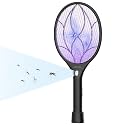 COSTAR 3-in-1 Mosquito Killer Racket, Mosquito Bat with UV Light, Electric Fly Swatter Rechargeable Lithium-ion Battery, Bug Zapper for Indoor Outdoor Use, Bat to Hit Mosquito 6 Months Warranty
