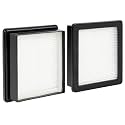 2 Pack 107315 Vacuum HEPA Filter Replacement Proteam Vacuum Parts Number 107303, 107304, Compatible with Super Coach Pro 6, Super Coach Pro 10, GoFree Flex Pro, and ProVac FS6