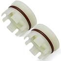 MUNIK 2-Pack 11117797932 Engine End Covers Compatible with BMW MINI