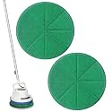 2 Pack 12" Microfiber Carpet Bonnet Pads Compatible with Orbiter ORB550MC