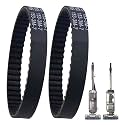 2 Pack 153-3MV-7 Replacement Belts for Shark AZ2002 AZ2000 HZ2002 HZ2000 LA502 LA500 LA455 AZ2000W AZ2000WWK Front Soft Brush Upright Vacuum Cleaner, Soft Front Brush Belt