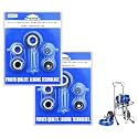 2 Pack 248212 Pump Packing Repair Kit, Aftermarket Replacement Parts Compatible with Graco Ultra Max II 695 795, LineLazer 3900 Airless Paint Sprayer