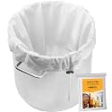 2 Pack 26"×22" Brew Bag Reusable Mesh Strainer for Wine Beer Brewing