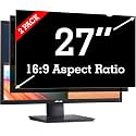 [2 Pack 27 Inch Privacy Screen Filter for Widescreen 16:9 Monitor