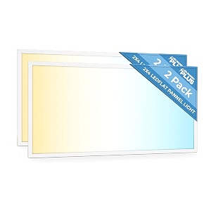2 Pack 2x4 LED Flat Panel Light