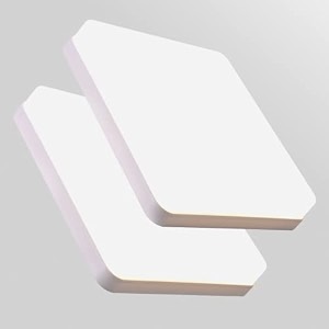2 pack 36w led ceiling light 6500k 3240lm modern neutral white ip44 waterproof ip44 diameter 230 x height 40 mm suitable for bathrooms bedrooms kitchens living rooms balconies