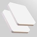 2 Pack 36W LED Ceiling Light 6500K 3240LM Modern Neutral White IP44 Waterproof IP44 Diameter 230 x Height 40 mm Suitable for Bathrooms, Bedrooms, Kitchens, Living Rooms, Balconies
