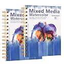 2-Pack 5"x7.5" Watercolor Paper Pad,Tear-Out Spiral Binding,(30 Sheets，140lb/300g): for School Art Class &amp; Professional Use - Perfect for Watercolor Sketches,Watercolors,&amp; Painting Journal