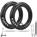 2-Pack 8.5x2 Scooter Inner Tube - 50/75-6.1 Scooter Tire Tube,8 1/2 x2 Inner Tubes Compatible for Gotrax GXL V2 Hiboy S2 Pro Xiaomi M365 Pro 1S MI3 Lite Pro2 Electric Scooters