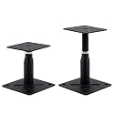 2 Pack Adjustable Support Jack for The Floor, Deck Foundation,RV Step Stabilizer,Mini Screw Jack- Post 4" to 7"