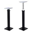 2-Pack Adjustment Floor Jack Post Floor Jack Lift Supports 12.5-16.5 Inch Adjustable House Jack,Adjust Supports,Lift Supports,Mini Screw Jack, Floor Straightener,Level Supports