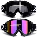 2 Pack ATV Goggles Dirt Bike Motocross Off Road Riding Motorcycle goggles Racing MX UTV Goggles