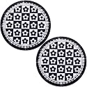 2-Pack Bling Cup Holder Coasters for Cars – 2.75 Inch Silicone Inserts – Anti-Slip, Shockproof – Decorative Vehicle Accessories for Women &amp; Girls (Little flowerr)