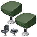 2 Pack Boat Seat Covers Waterproof 900D Heavy Duty Boat Folding Chair Cover