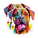 (2 Pack) Boxer Dog Breed Stickers - 5 Inches On Longest Side - Choose from Over 100 Dog Breeds - for Cars, Trucks, Skateboards, Laptops - Made in USA - BMCS1794