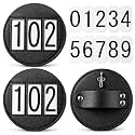 2 Pack Bridle Number Holder Horse Shows Leather Competition Number Holder
