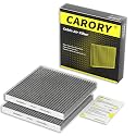 2 Pack Cabin Air Filter w/Activated Carbon for Toyota Camry, Corolla, RAV4, Prius, Highlander, Sienna, Venza, Crown, Lexus ES350, ES300h, NX250, RX350, Subaru Outback, Mazda CX9, and More, CF157-2PK