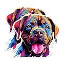 (2 Pack) Cane Corso Dog Breed Stickers - 5 Inches On Longest Side - Choose from Over 100 Dog Breeds - for Cars, Trucks, Skateboards, Laptops - Made in USA - BMCS1812