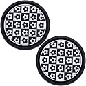 2 Pack Car Cup Holder Coaster – 2.75 Inch Non-Slip Silicone Drink Mat, Universal Fit for Cars, Trucks &amp; SUVs – Cute Auto Accessories for Women &amp; Girls (Little Flower)