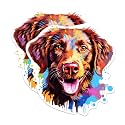 (2 Pack) Chesapeake Bay Retriever Dog Breed Stickers - 5 Inches On Longest Side - Choose from Over 100 Dog Breeds - for Cars, Trucks, Skateboards, Laptops - Made in USA - BMCS1822