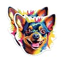 (2 Pack) Chihuahua Dog Breed Stickers - 5 Inches On Longest Side - Choose from Over 100 Dog Breeds - for Cars, Trucks, Skateboards, Laptops - Made in USA - BMCS1824