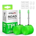 2 Pack CYCLAMI Bike Tire Tube for 700C Road / MTB26/27.5/29 / Gravel, TPU Bike Inner Tube with 45/60/65/80/85mm Presta Valves, Ultra-Light TPU Inner Tube(Include Patch Repair Kits)