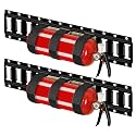 2-Pack E-Track Fire Extinguisher Mount Holder, Holds up to 15 Lbs