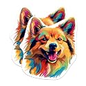 (2 Pack) Finnish Spitz Dog Breed Stickers - 5 Inches On Longest Side - Choose from Over 100 Dog Breeds - for Cars, Trucks, Skateboards, Laptops - Made in USA - BMCS1856