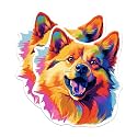 (2 Pack) Finnish Spitz Dog Breed Stickers - 5 Inches On Longest Side - Choose from Over 100 Dog Breeds - for Cars, Trucks, Skateboards, Laptops - Made in USA - BMCS1854