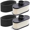 Emmawin 2 Pack FR691V Air Filter for Kawasaki FR651V FR730V FS481V FS541V FS600V FS651V FS691V FS730V Engine, Replace 11013-7046 Pre Cleaner 11013-0726 Air Filter
