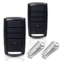 2 Pack Garage Door Remote Replacement for Overhead Door Genie O3T-BX G3T-BX