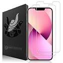 2 Pack Glass Screen Protector for iPhone 13, 13 Pro and 14
