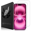 2 Pack Glass Screen Protector for iPhone 16