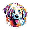 (2 Pack) Great Pyrenees Dog Breed Stickers - 5 Inches On Longest Side - Choose from Over 100 Dog Breeds - for Cars, Trucks, Skateboards, Laptops - Made in USA - BMCS1870