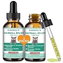 2-Pack Hairball Treatment for Cats, Cat Hairball Remedy, 120ML