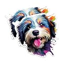 (2 Pack) Havanese Dog Breed Stickers - 5 Inches On Longest Side - Choose from Over 100 Dog Breeds - for Cars, Trucks, Skateboards, Laptops - Made in USA - BMCS1874