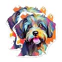 (2 Pack) Havanese Dog Breed Stickers - 5 Inches On Longest Side - Choose from Over 100 Dog Breeds - for Cars, Trucks, Skateboards, Laptops - Made in USA - BMCS1872