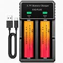 2-Pack High Capacity Ni-MH Rechargeable Batteries and Charger