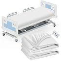 2 Pack Hospital Bed Sheets 36" x 84" x 9", Hospital Bed Fitted Sheets