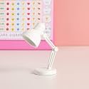 2 Pack LED Mini Table Lamp Fold-able Night Reading Book Lamps - White