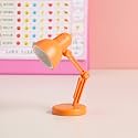 2 Pack LED Mini Table Lamp Fold-able Night Reading Book Lamps-Orange