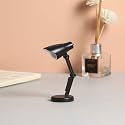 2 Pack LED Mini Table Lamp Fold-able Night Reading Book Lamps-Black