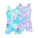 2 Pack Leotard for Girls Gymnastics Sparkly Sleeveless Unitards