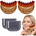 2 Pack Lymphatic Contour Face Brush – Soft Bristle Facial Massage & Skincare Tool for Lymphatic Drainage, Reduce Puffiness, Sculpt Chin & Jawline, Ergonomic Face Brush for All Skin Types